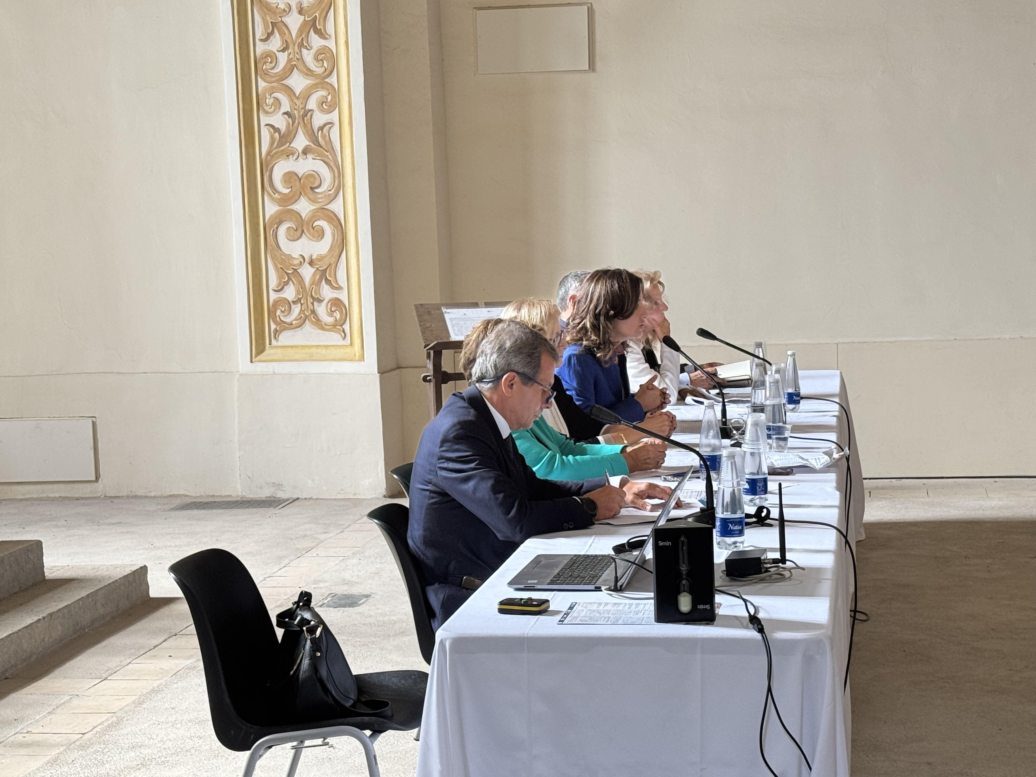 Relatori al convegno sulla digitalizzazione della giustizia